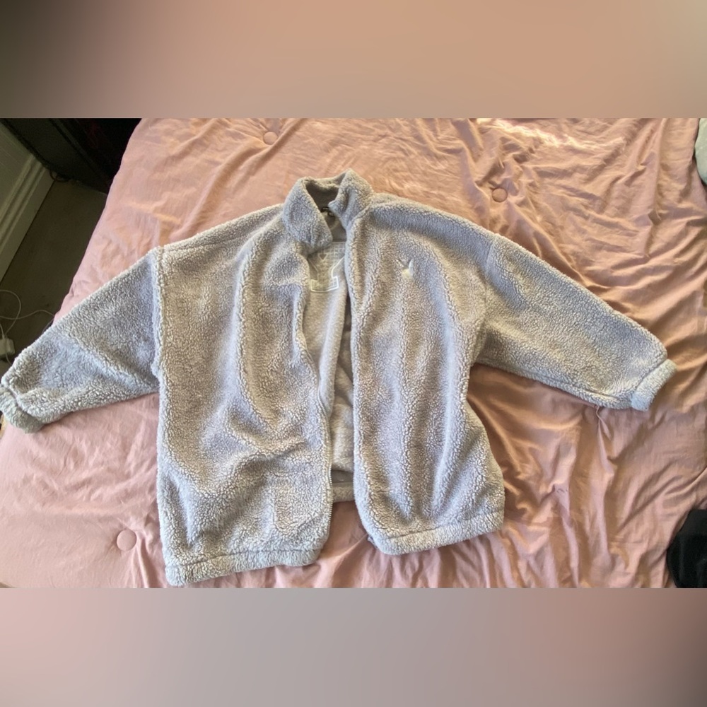Playboy x pacsun light purple Sherpa jacket